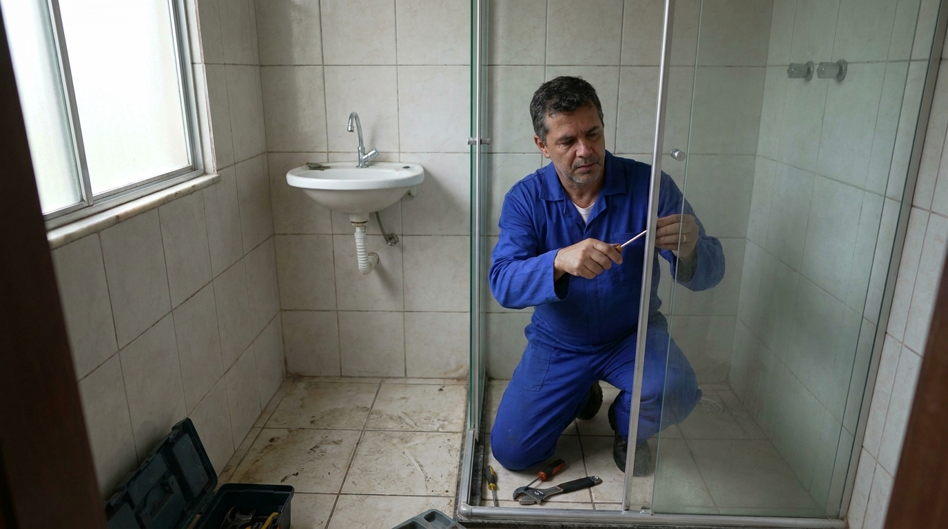 Troca de Roldanas e Trilhos em Caxias do Sul‑RS